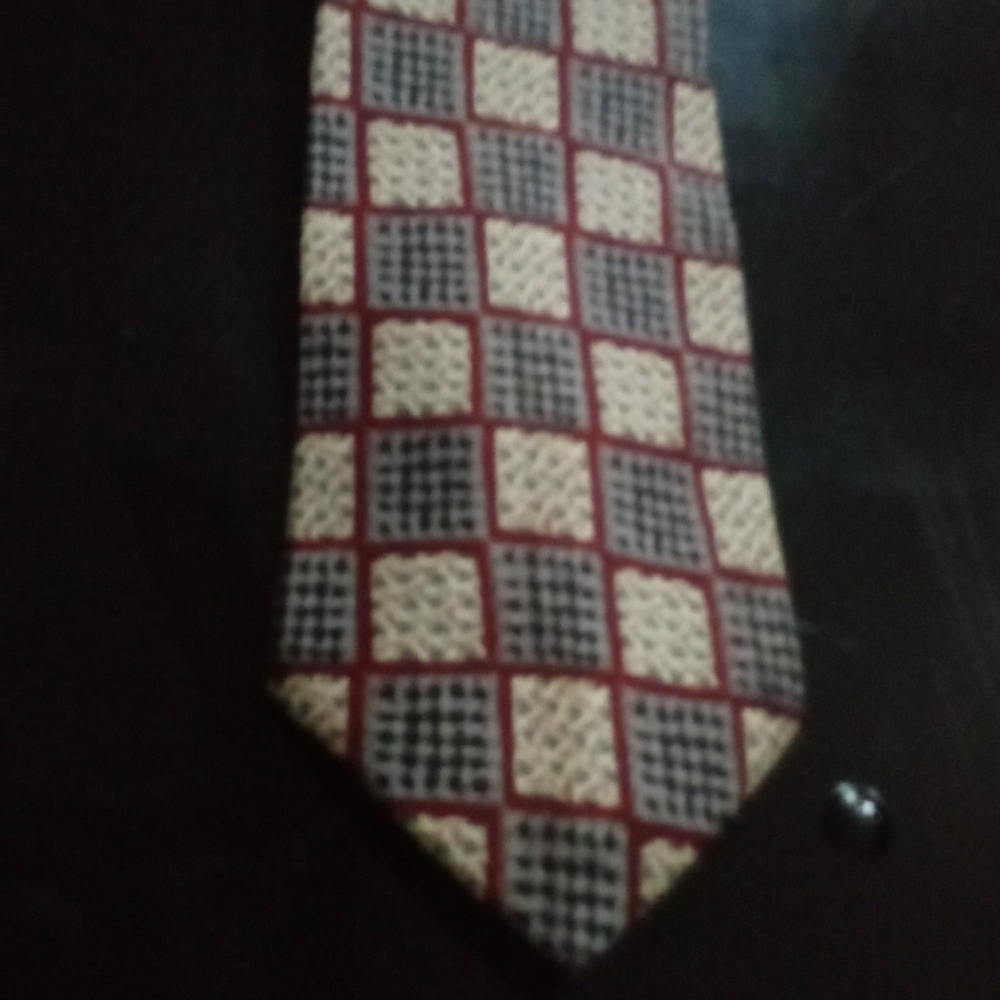 Mens silk tie